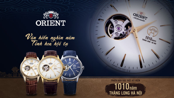 Vẻ đẹp độc đáo của Orient 1010 phiên bản giới hạn, là người yêu Hà Nội nhất định phải sở hữu